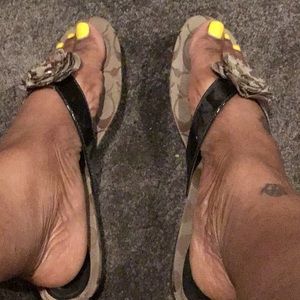 Coach sandals